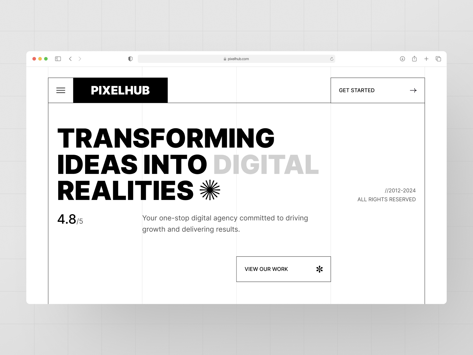 Example of Agency | Personal Portfolio Website