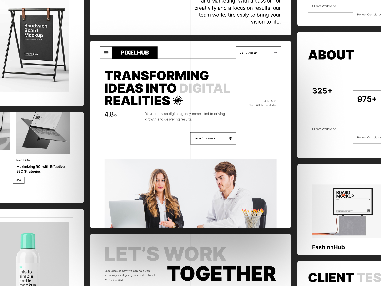 Example of Agency | Personal Portfolio Website
