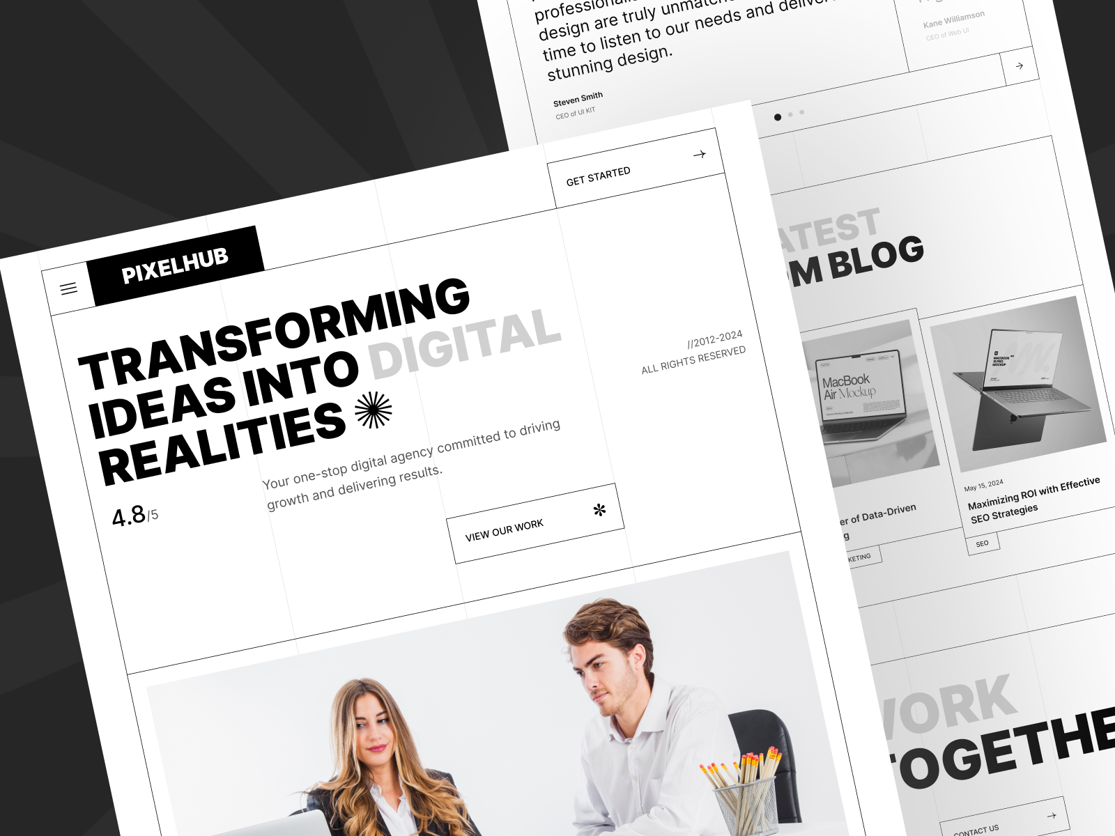 Example of Agency | Personal Portfolio Website