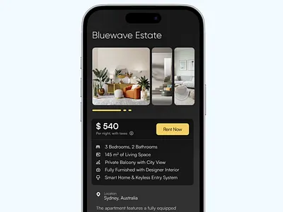Real Estate Mobile aplication animation aplication app app concept carousel design figma mobile mobile app property app property search prototype real estate ui user interface