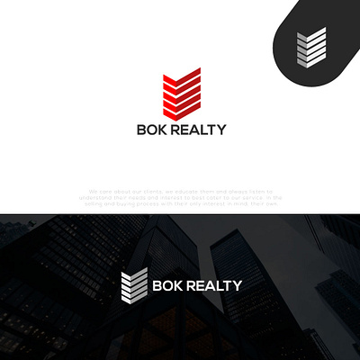 Bok Realty Logo 3d logo branding design graphic design green health icon illustration logo ui