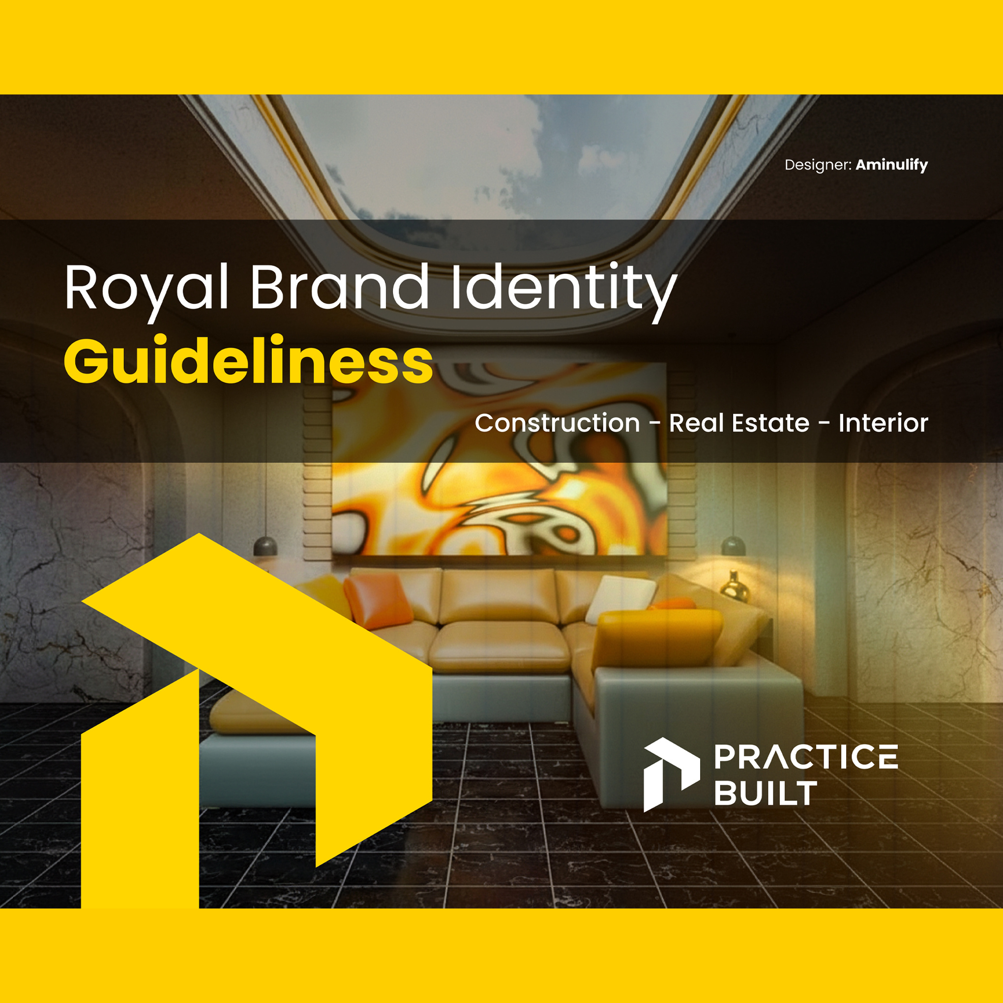 Brand Identity Guide & Brand Book Design brand brand book design brand identity design brand style guide branding business card and stationary concept logo minimalist logo