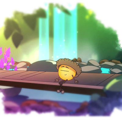 Sitting on the dock 2d animation animation cartoon characteranimation design gif illustration loop mohoanimation motion graphics