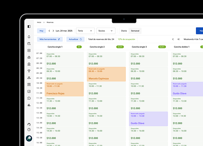 Booking panel admin booking dashboard macbook panel product desing saas ui ui design user expirience user interface ux ux design