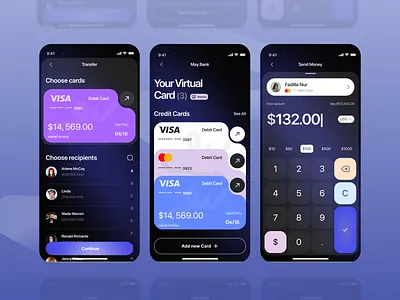 Finance mobile application ui design application banking blockchain clean ui crypto app cryptocurrency design digital wallet exchange finance finance ui fintech mobile app mobile ui modern ui payments ui ui designer ux wallet ui