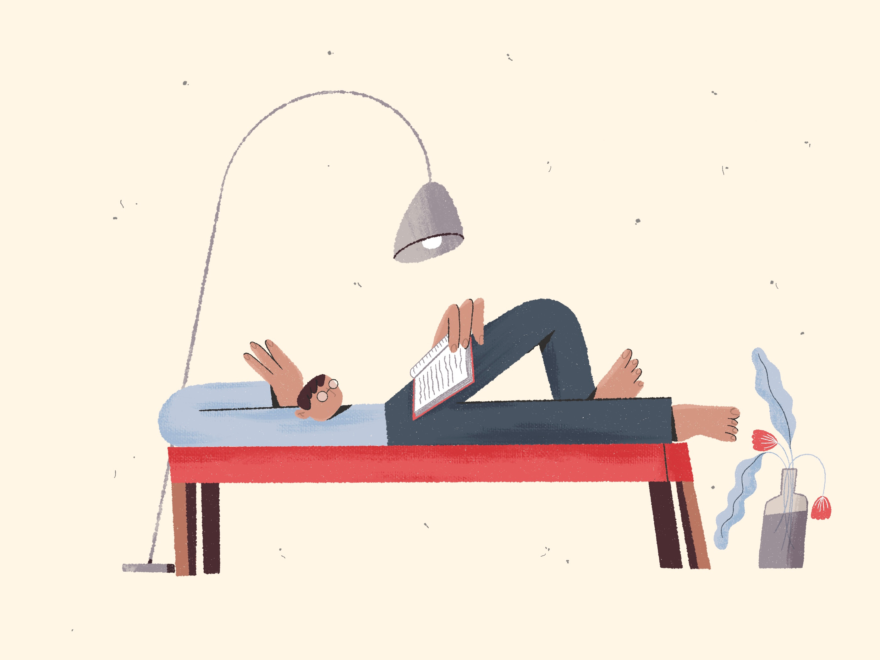 Loosen up! blog illustration characterdesign clean digital artwork digital painting digital2d dribbblers flat illustration flatdesign graphic style illustration illustration inspiration minimal art minimalistic pattern shapes simple sketches web design illustration