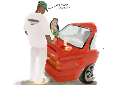 I love my girlfriend flat illustration flat illustrator illustrator procreate illustration