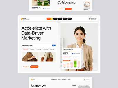 Digisans - Digital Marketing Agency agency branding business company data driven design digital ecommerce elementor framer kol landing marketing page social startup ui webflow website wordpress