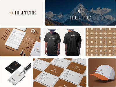Hillture – Mountain Tourism Logo Design adventure logo brand identity branding clean design eco tourism hiking logo design minimalist logo modern logo mountain logo mountain tourism nature logo outdoor adventure tourism branding tourism business travel agency travel logo trekking vacation logo