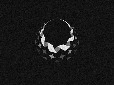 Laureate Moon ✦ Logo award awards chain collar constellation crown fashion illustration laureate logo logodesign logotype medal moolight moon necklace prize ribbon star trophy