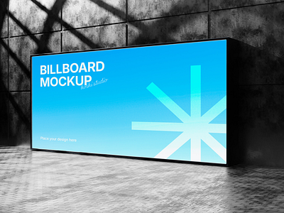 Billboard Mockup Branding 3d modeling advertising billboard billboard mockup brand identity branding city clean graphic design minimal mockup modern outdoor advertising photoshop print design psd psd mockup realistic signage urban