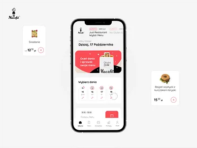 Maczfit - Diet Management App animation app breakfast calories clean diet app eat fitness food healthy lifestyle management meals mobile app nutrition nutrition app product design ui ux