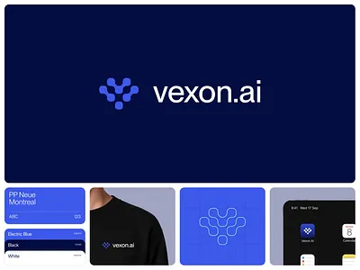 Vexon.ai — Artificial Intelligence Branding artificialintelligence branddesign brandidentity branding creativebranding design designinspiration logo logodesign visualidentity