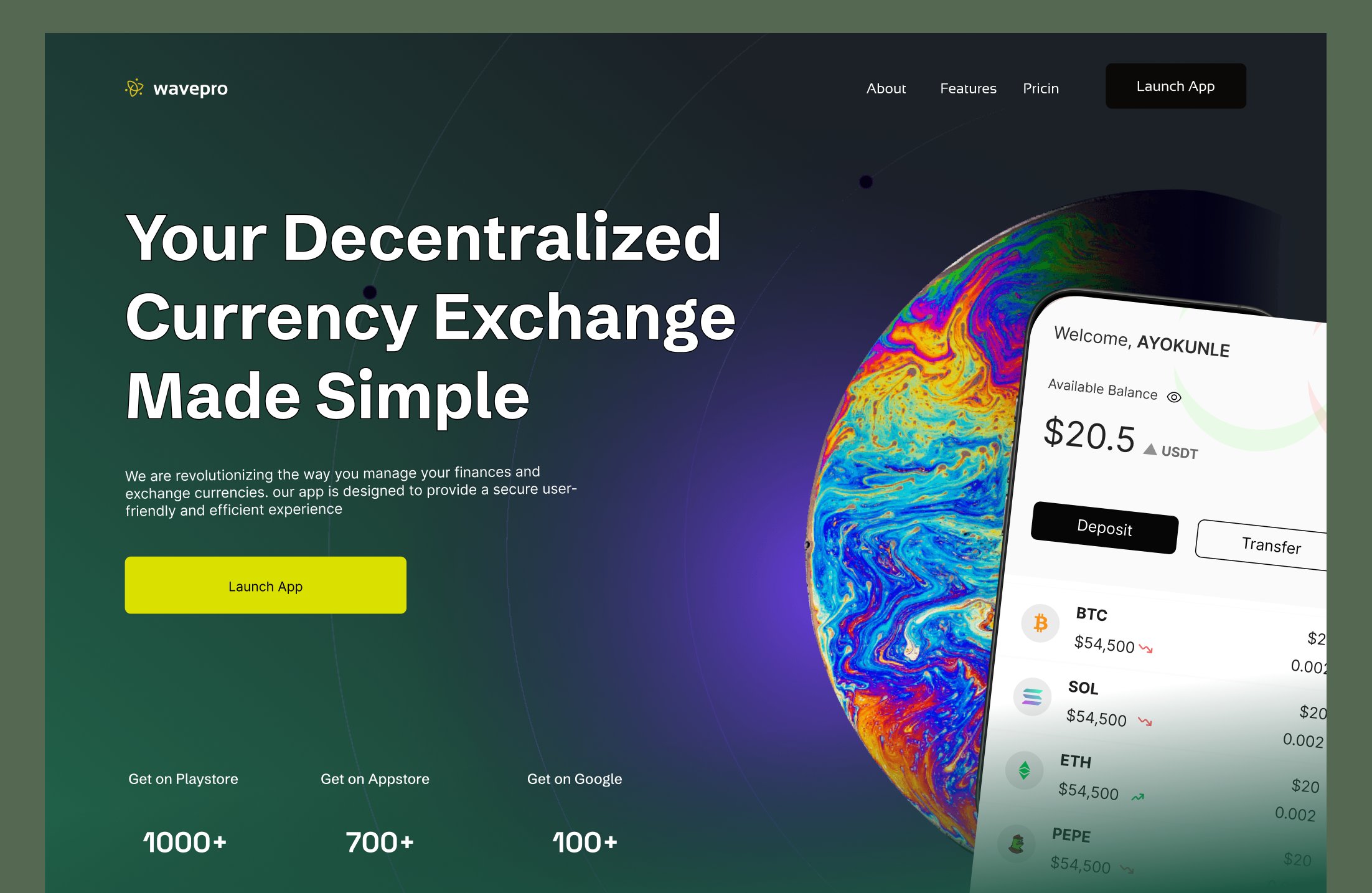 DEX CRYPRO WEBSITE app creative design designers development figma framer graphic design illustration logo product designer software design ui uiux