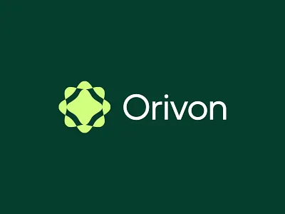 Orivon logo design ai logo brand identity brand system branding crypto logo design futuristic logo geometric logo innovative logo logo minimal logo modern logo professional logo startup technology visual identity web3 logo
