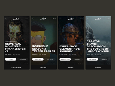 Responsive and adaptable banners animation interactive mobile prototype responsive design web web design website