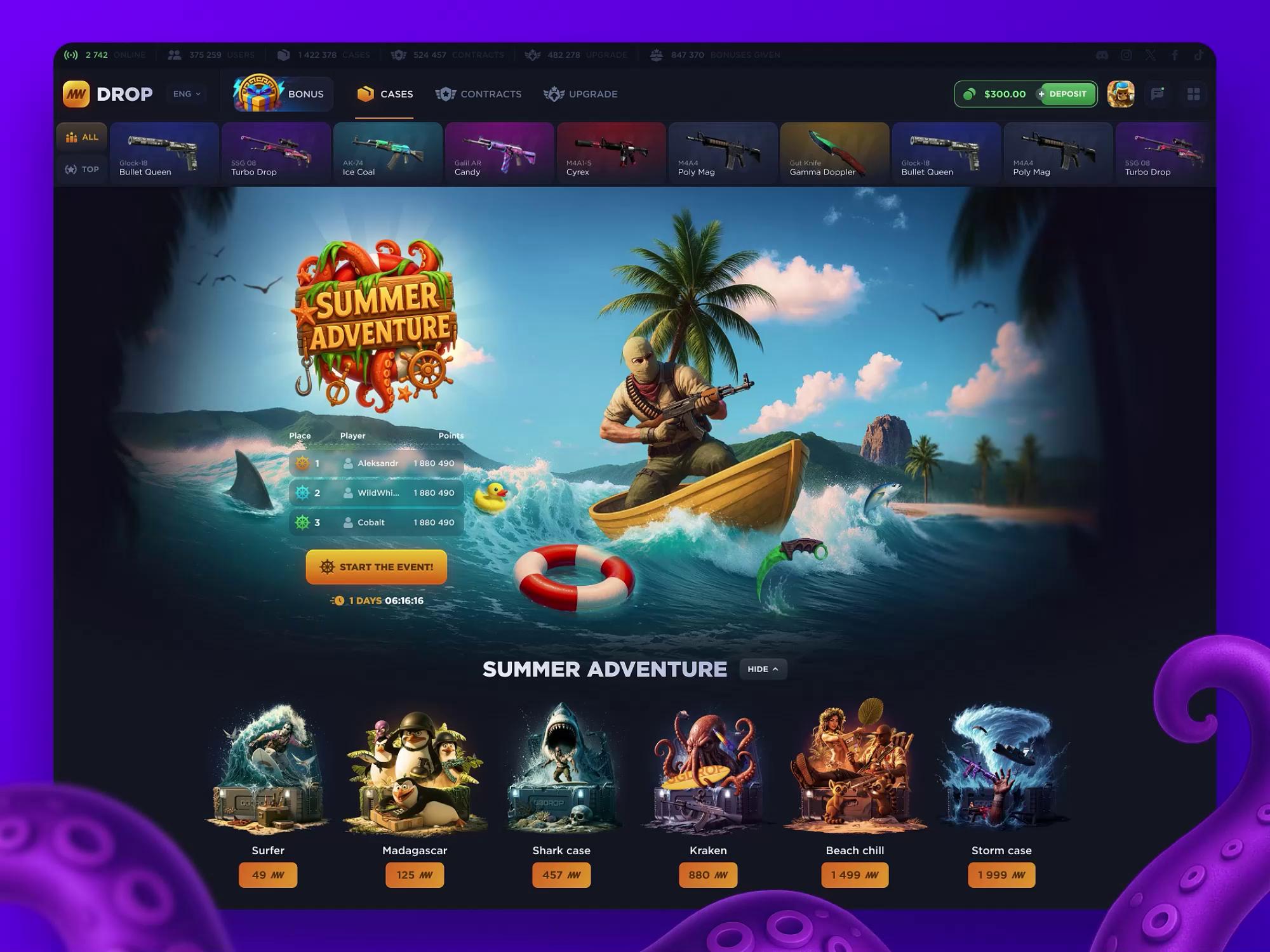 Example of Opening Cases CS2