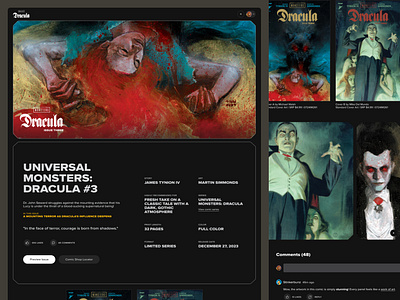 Skybound: Title template carousel gallery layout responsive responsive design web web design website