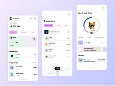 Smart Finance app ui deisgn app deisgn landing page moible app design ui deisgn uiux design user interface design ux deisgn