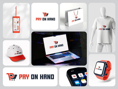 Pay On Hand – Modern E-Commerce Logo & Branding brand guidelines brand identity brand logo design brand presentation branding clean logo design corporate identity creative logo custom logo ecommerce logo logo logo branding logo concept logo design merchandise branding minimal logo modern logo professional logo shopping logo symbol logo