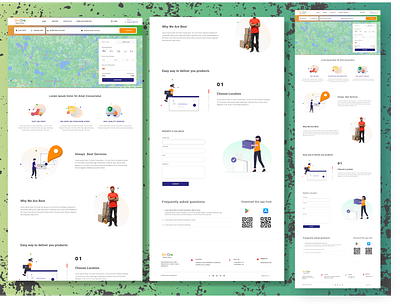 delivery web design delivery partner web ui design delivery web ui ux design delivery website landing page desing one page design ui