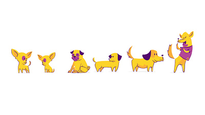 KOTTO - Illustration style adobe illustrator branding concept design dogs graphic design illustration illustrator vector
