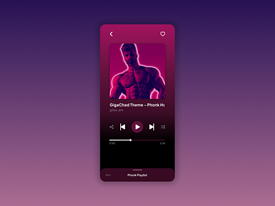 Daily UI Day 9: Music Player app app design dailyui design graphic design music music player music player app player ui ux