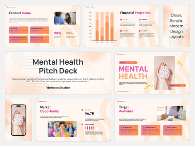 Mental Health Pitch Deck report