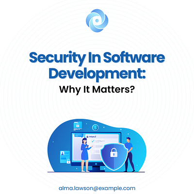 Security in Software Development branding graphic design logo ui
