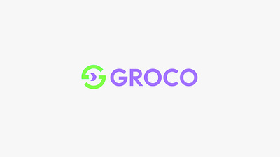 GROCO LOGO FOR TECH INDUSTRY abstract brand identity branding design designer graphic design graphic designer logo logo design logo designer logofolio