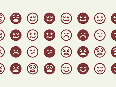 Smile Icons brand design branding graphic design icon design icon set icons ui ui design