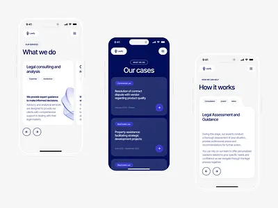 Lawify | International Law Company branding company design graphic design illustration jurisprudence law logo mobile adaptive typography ui ux vector