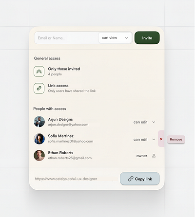 Access Management UI branding design graphic design typography ui ux vector