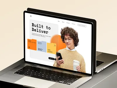 Built to Deliver - Web Design design graphic design ui ux webdesign website