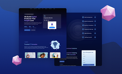 ⚡ Microrelic – Modern Tech Solutions & Digital Innovation branding graphic design logo ui