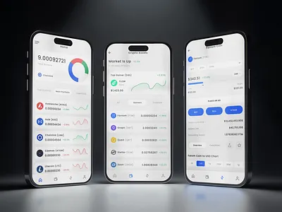 P2P - Crypto Exchange Mobile App digital asset exchange.