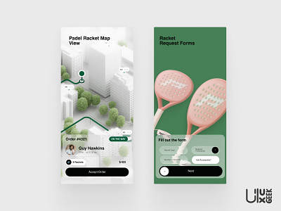 Padel App 3d branding fitness graphic design logo motion graphics padel padelclub racketpadel sports tennis ui