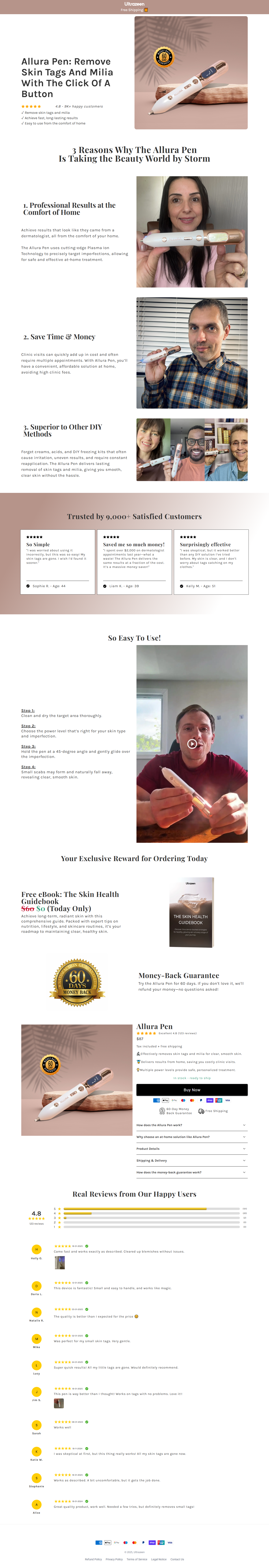 Allura Pen Product page On Funnelish allura pen allura pen landing page checkout page clone advertorial page clone funnel clone funnelish funnel clone product page clone sales funnel funnelish funnelish funnel funnelish ready template funnelish template product page sales funnel