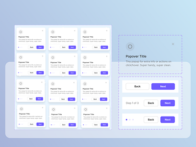 Popover - Lumin UI branding design system filter graphic design popover popup system ui uxui