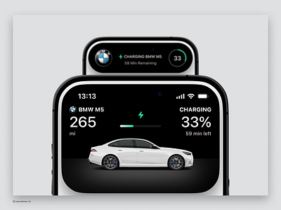 BMW M5 Charging UI – iPhone 16 Concept 3d app bmw bmw m5 branding charging ui design graphic design illustration illustrator logo mobile design product design typography ui ui car charging ux vector web design website