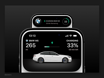 BMW M5 Charging UI – iPhone 16 Concept 3d app bmw bmw m5 branding charging ui design graphic design illustration illustrator logo mobile design product design typography ui ui car charging ux vector web design website