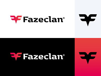 Fazeclan - Logo Design branding c clan creative logo design emblem f faze fazeclan freelance logo design game gaming jeroen van eerden logo monogram pin redesign stream tech visual identity design