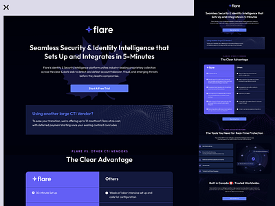 SaaS Free Trial Landing Page branding design dribbble shot free trial landing page landing page design landingpage logo popular shot saas saas landing page software as a service ui ux