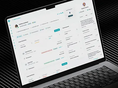 Customer management (Admin panel) admin admin panel crm customer customer management customer profile management order order management orders profile shipping sidebar status status update task task management tasks tracking user profile