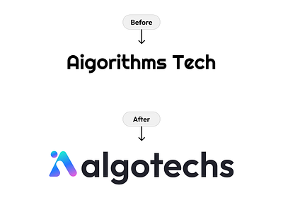 Logo Design for AI tech Company branding logo