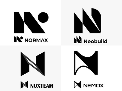 N Letter Logo Collection brand identity branding identity letter logo lettering logo logo collection 2025 logo design logo designer modern logo collection n n logo collection n logo design re brandi saas typeface typography logo web3