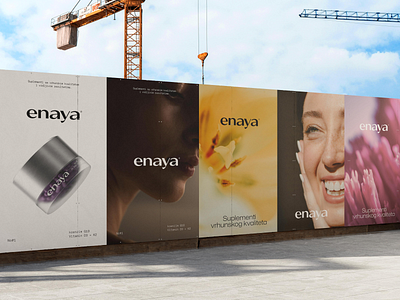 Enaya Supplements brand identity brand strategy branding cosmetics logo logotype naming nutrients packaging supplements visual identity