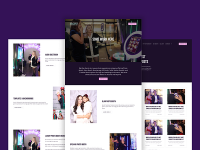 Website Design landing page product ui ux website