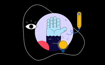 High 5! branding design graphic design illustration vector