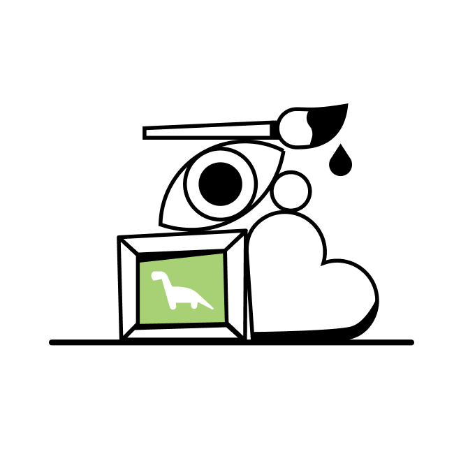 Visual Art branding design graphic design icon illustration vector